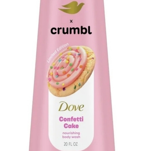 Dove x Crumbl Confetti Cake Nourishing Body Wash - Picture 2 of 3